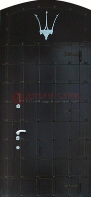 Металлическая арочная дверь ДА-22 высокого качества в Костроме