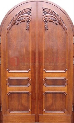 Металлическая арочная дверь ДА-9 в салон красоты в Перми