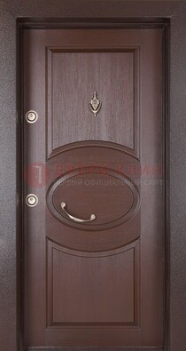 Железная дверь с массивом дуба в стиле классика ДМД-55 в Костроме