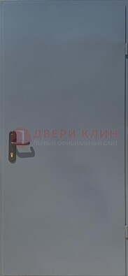 Серая противопожарная дверь ДПП-18 в Костроме