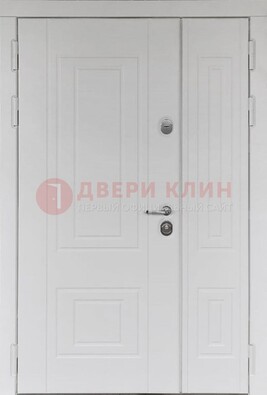 Классическая полуторная входная дверь для дома ПЛ-3 в Костроме