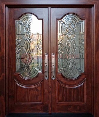Классическая железная дверь с массивом дуба для входа ВЖ-23 в Костроме